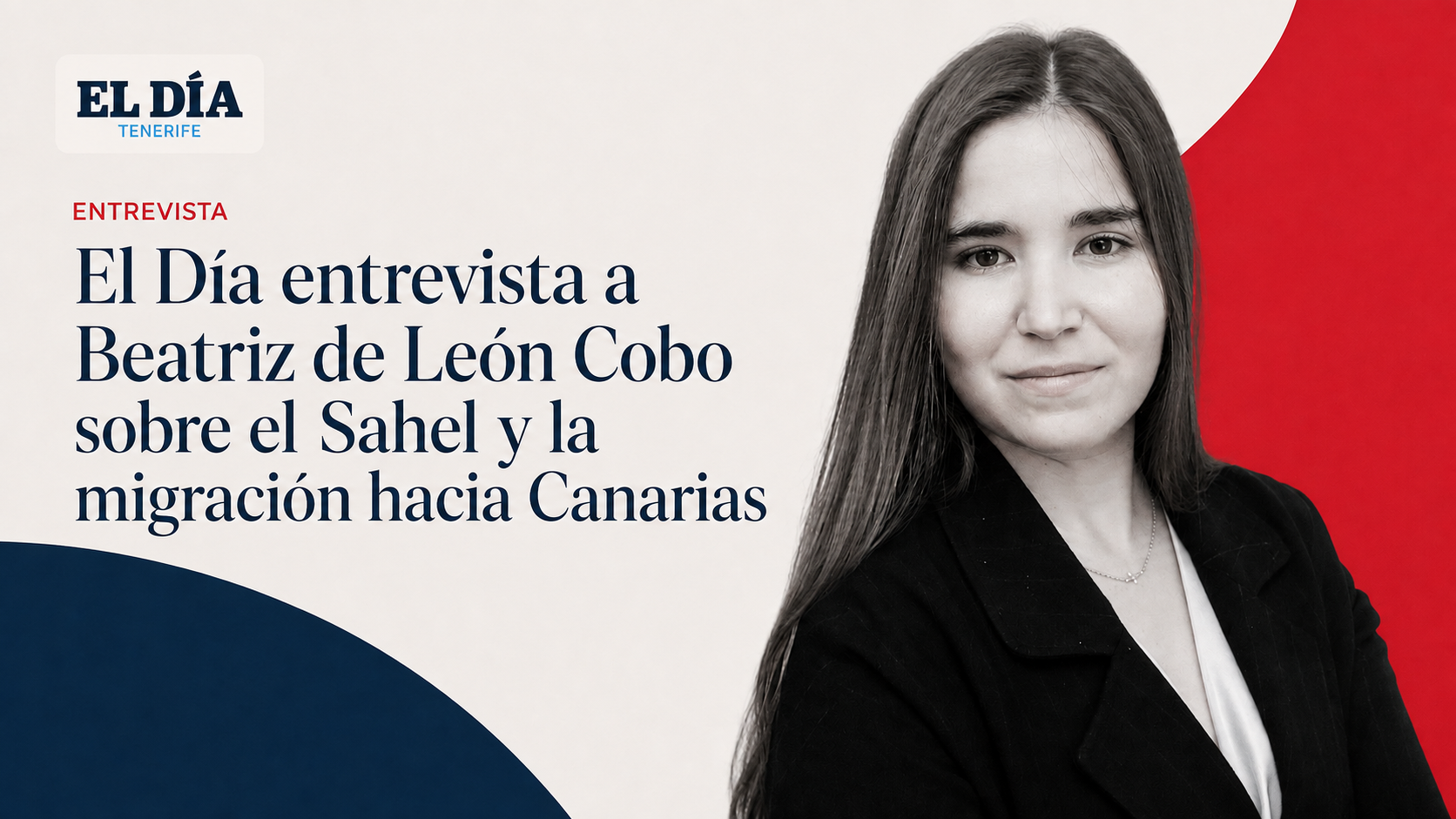 El Día entrevista a Beatriz de León Cobo sobre el Sahel y la migración hacia Canarias