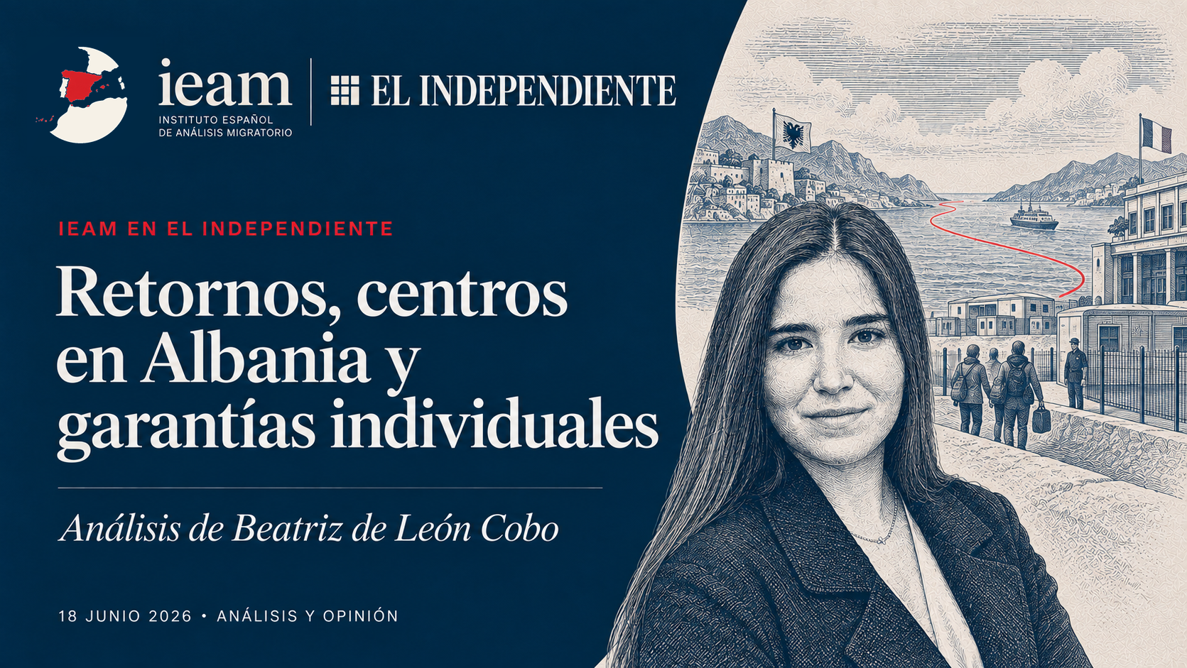L’IEAM dans El Independiente : retours, centres en Albanie et garanties individuelles