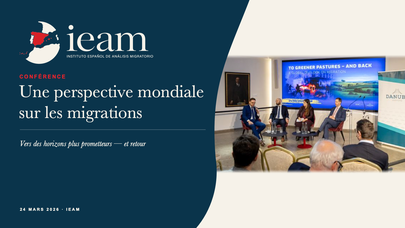 Conférence : « Vers des horizons plus verts – et retour : une perspective mondiale sur la migration »