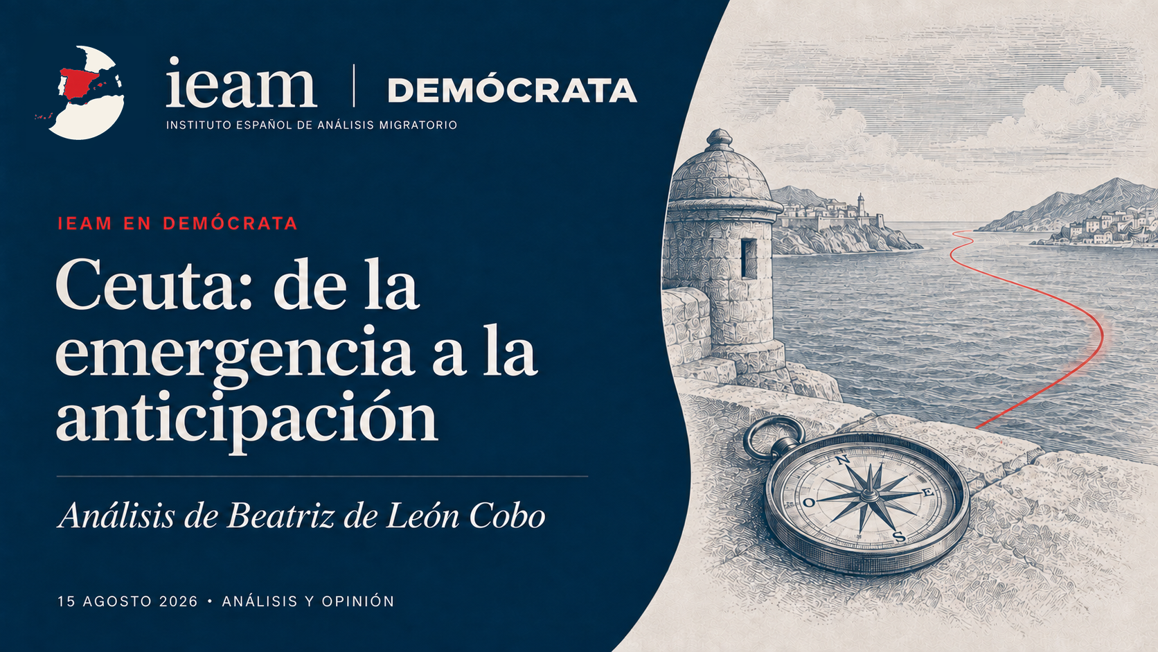 Beatriz de León Cobo en Demócrata: de la emergencia a la anticipación en Ceuta