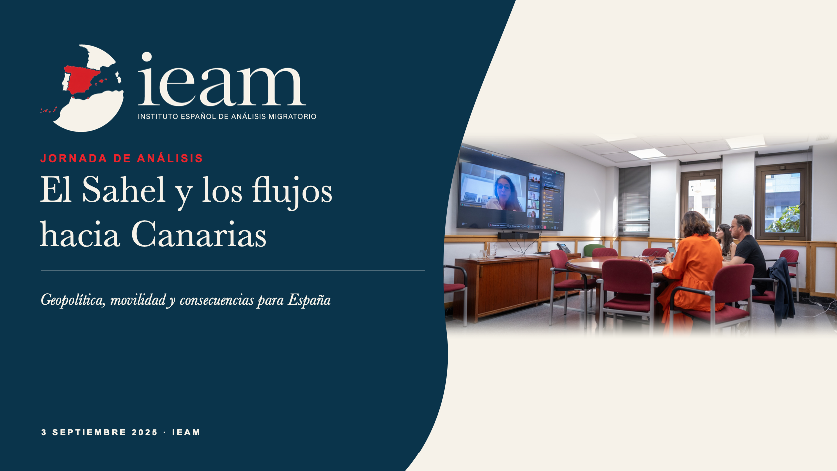 Jornada de análisis: El Sahel y su impacto en los flujos migratorios hacia Canarias