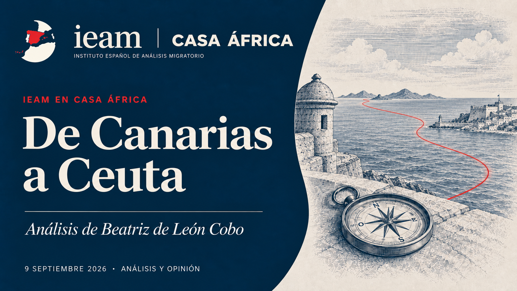 Beatriz de León Cobo en Casa África: de Canarias a Ceuta